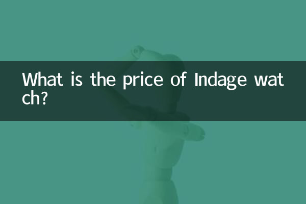 ¿Cuál es el precio del reloj Indage?
