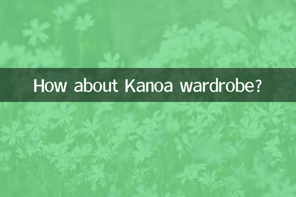 ماذا عن خزانة الملابس Kanoa؟