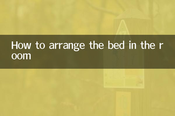 Comment disposer le lit dans la chambre