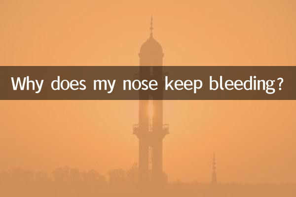 আমার নাক দিয়ে রক্ত পড়ছে কেন?
