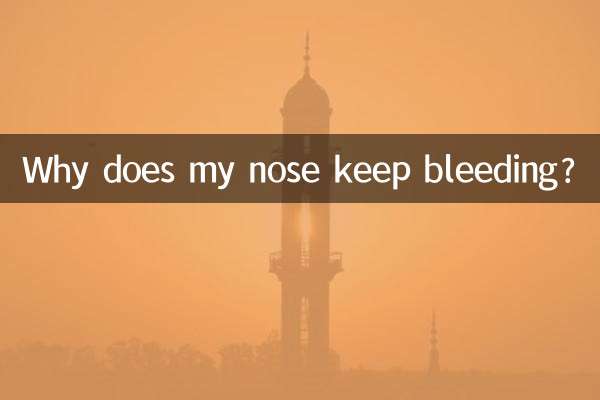 鼻子老流血怎麼回事