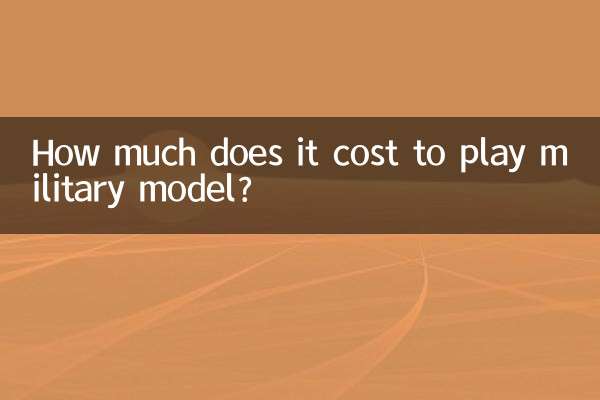 Quanto costa giocare al modello militare?