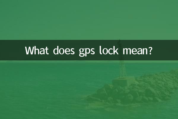 Was bedeutet GPS-Sperre?