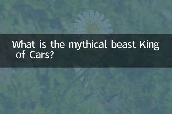 Qual è la mitica bestia Re delle automobili?