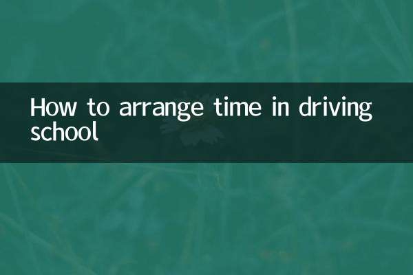 Como organizar o tempo na autoescola