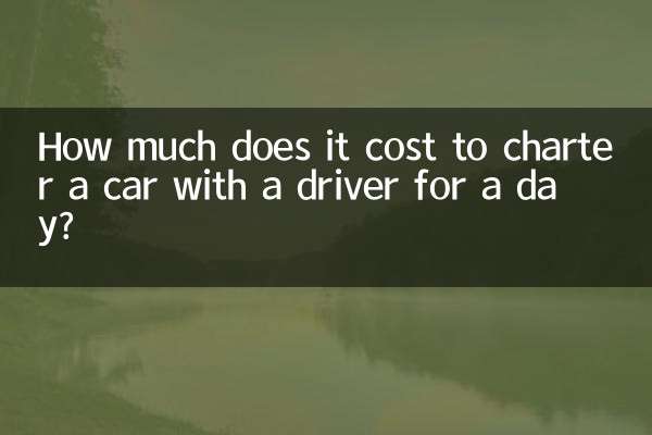 ¿Cuánto cuesta alquilar un coche con conductor por un día?