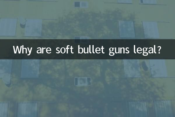 なぜ軟弾銃は合法なのでしょうか?