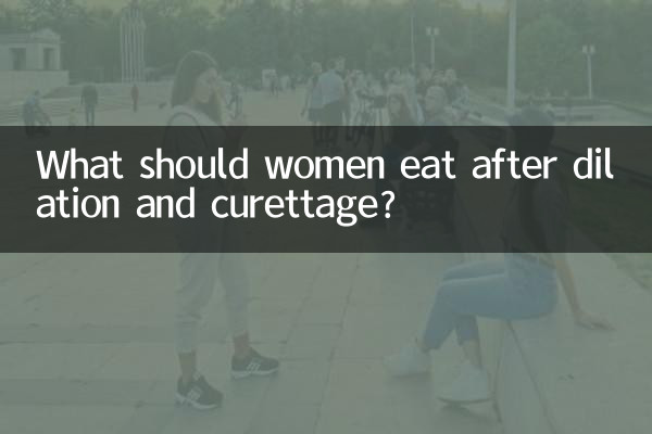 Was sollten Frauen nach der Dilatation und Kürettage essen?