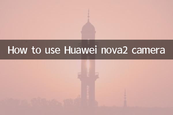 How to use Huawei nova2 camera