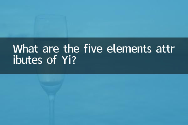 易の5つの要素の属性は何ですか?