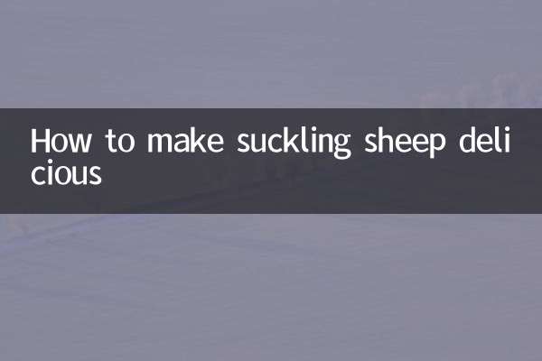 Come rendere deliziosa la pecora da latte