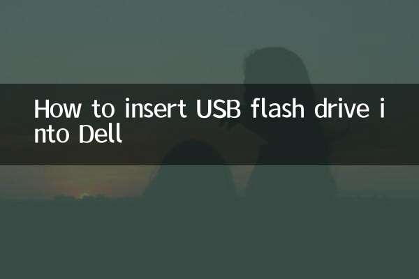 ڈیل میں USB فلیش ڈرائیو داخل کرنے کا طریقہ