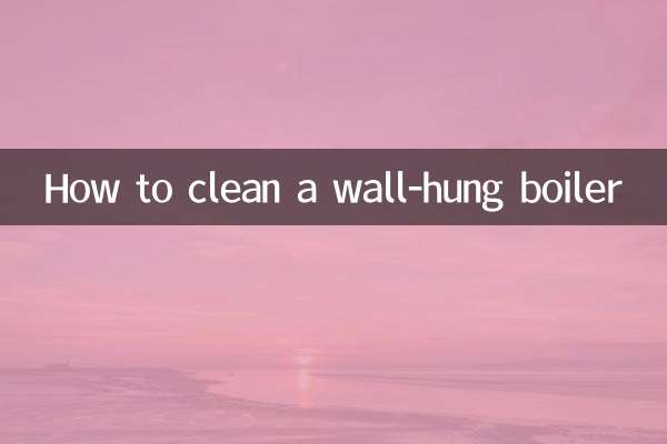 Come pulire una caldaia murale