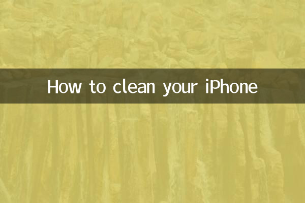 Cómo limpiar tu iPhone