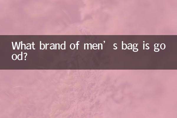 ما هي ماركة حقيبة الرجال الجيدة؟