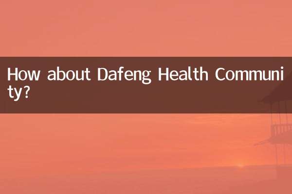 大丰健康小区怎么样