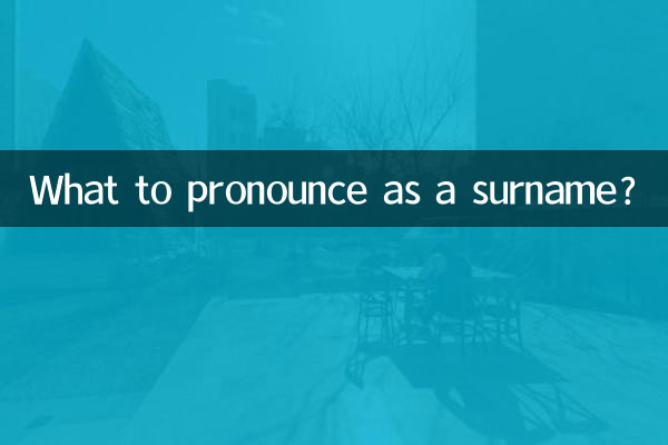 麼用作姓讀什麼