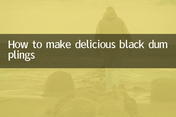 طريقة عمل الزلابية السوداء اللذيذة