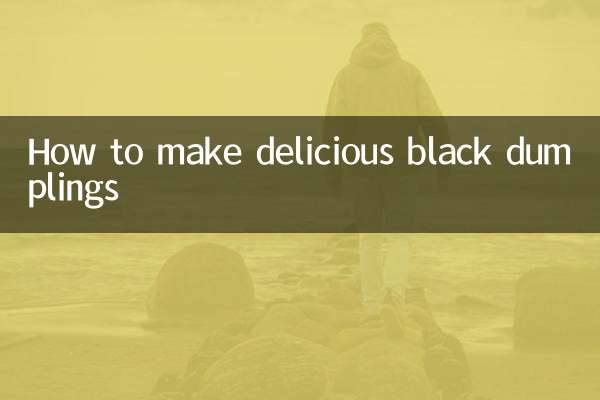 Come preparare deliziosi ravioli neri