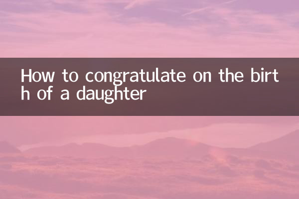 কন্যার জন্মের জন্য কীভাবে অভিনন্দন জানাবেন
