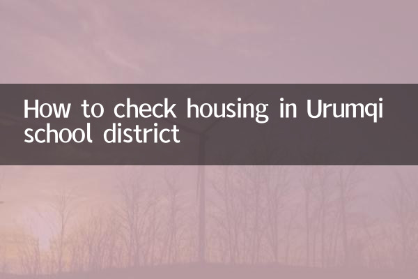 نحوه بررسی مسکن در منطقه مدرسه ارومچی