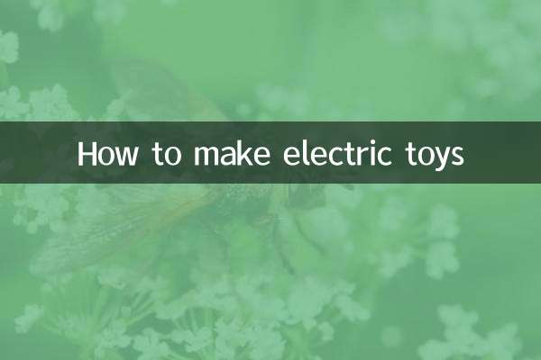 Comment faire des jouets électriques