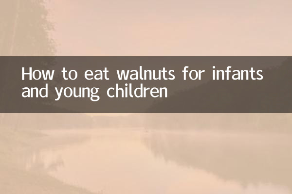 Como comer nozes para bebês e crianças pequenas