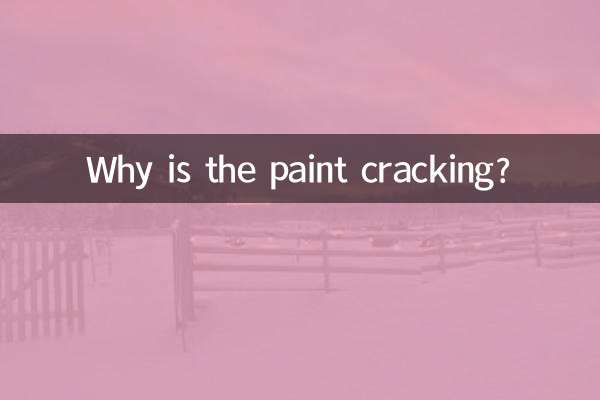 ¿Por qué se agrieta la pintura?