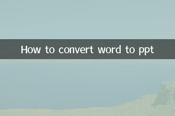 Come convertire word in ppt