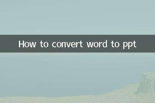 Come convertire word in ppt