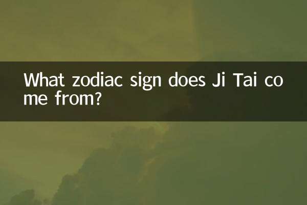 ¿De qué signo del zodíaco proviene Ji Tai?