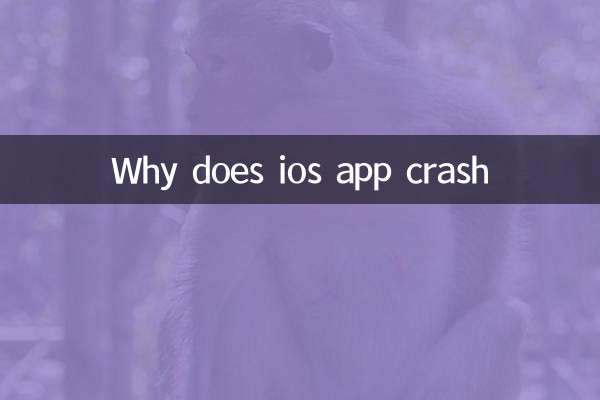 Why does ios app crash