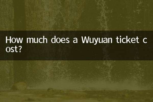 ¿Cuánto cuesta un billete de Wuyuan?