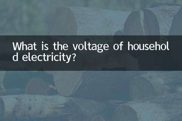 Какое напряжение в бытовой электросети?