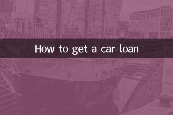 How to get a car loan