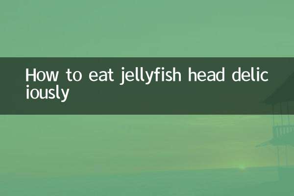 Cómo comer deliciosamente cabeza de medusa