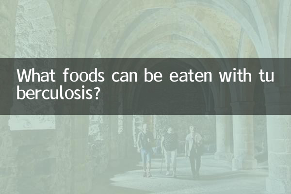 Quali alimenti si possono mangiare con la tubercolosi?