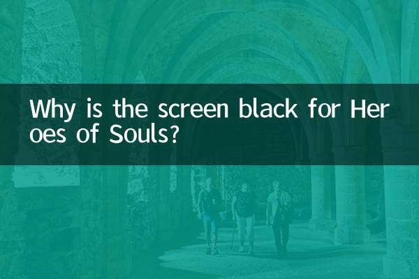 چرا صفحه نمایش برای Heroes of Souls سیاه است؟