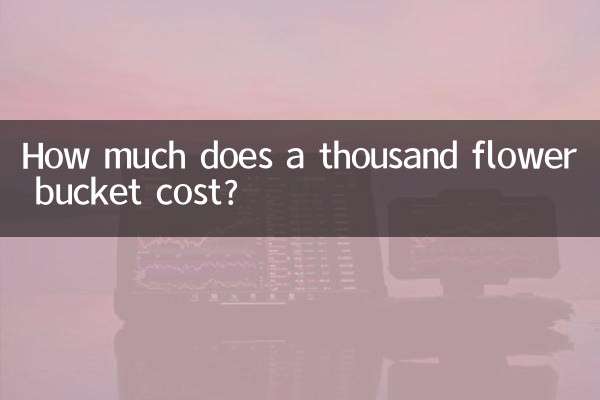 Quanto costa un secchiello da mille fiori?