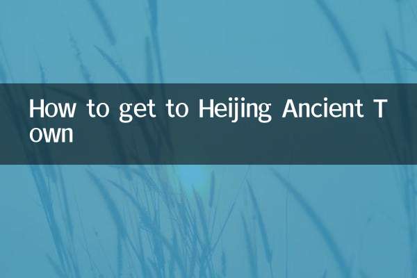 Come arrivare all'antica città di Heijing