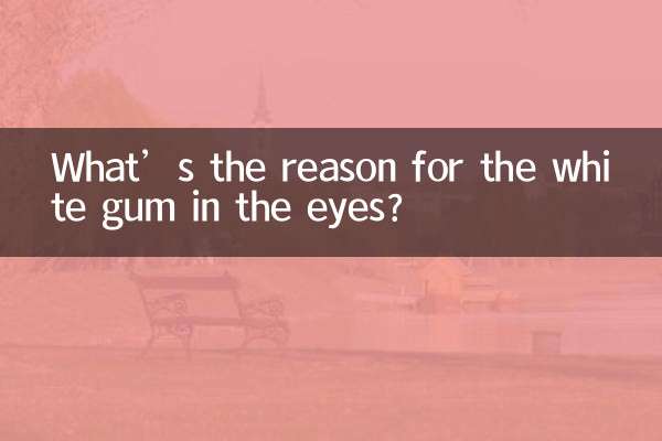 白色眼屎多是怎麼回事