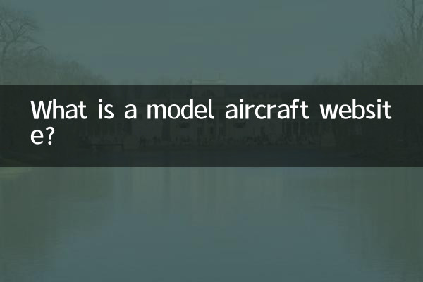 একটি মডেল বিমান ওয়েবসাইট কি?
