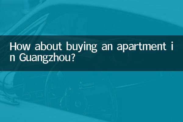 Et si vous achetiez un appartement à Guangzhou ?