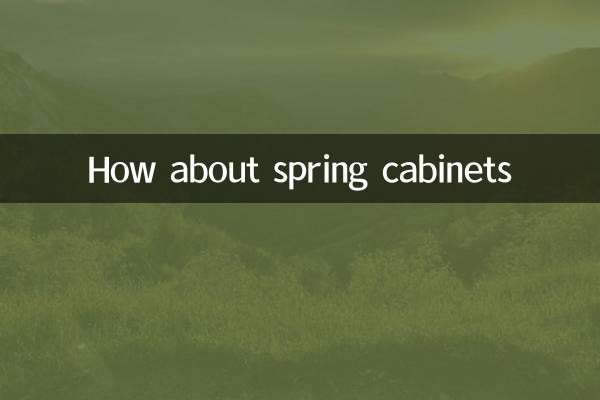 Que tal armários de molas