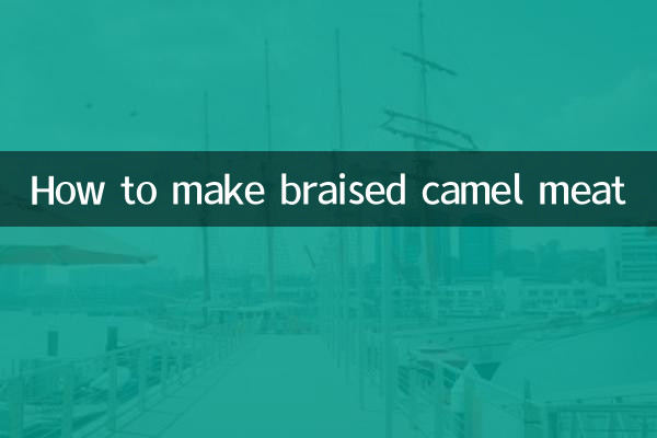Como fazer carne de camelo refogada