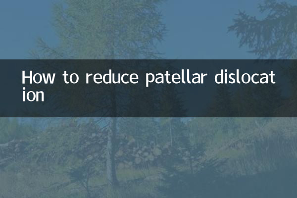 How to reduce patellar dislocation