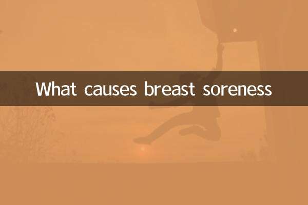 What causes breast soreness