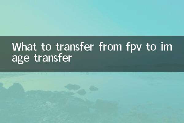 ما يجب نقله من fpv إلى نقل الصور