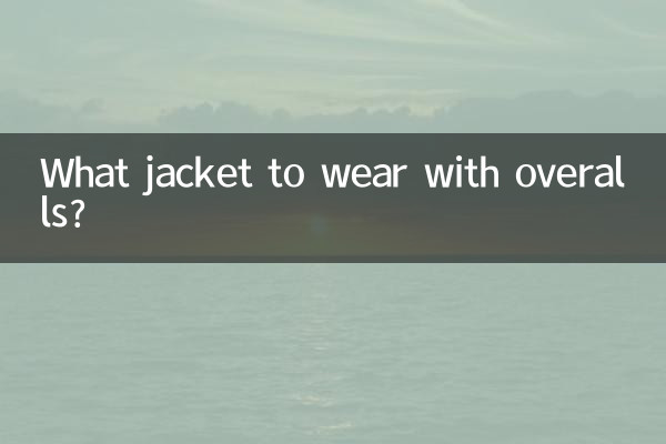 Que jaqueta usar com macacão?