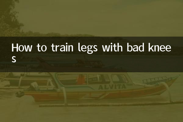How to train legs with bad knees